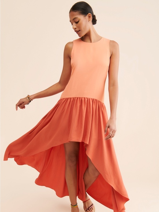 Anthropologie Dresses & Skirts - Anthropologie Hutch Colorblock Asymmetrical Dress Size M